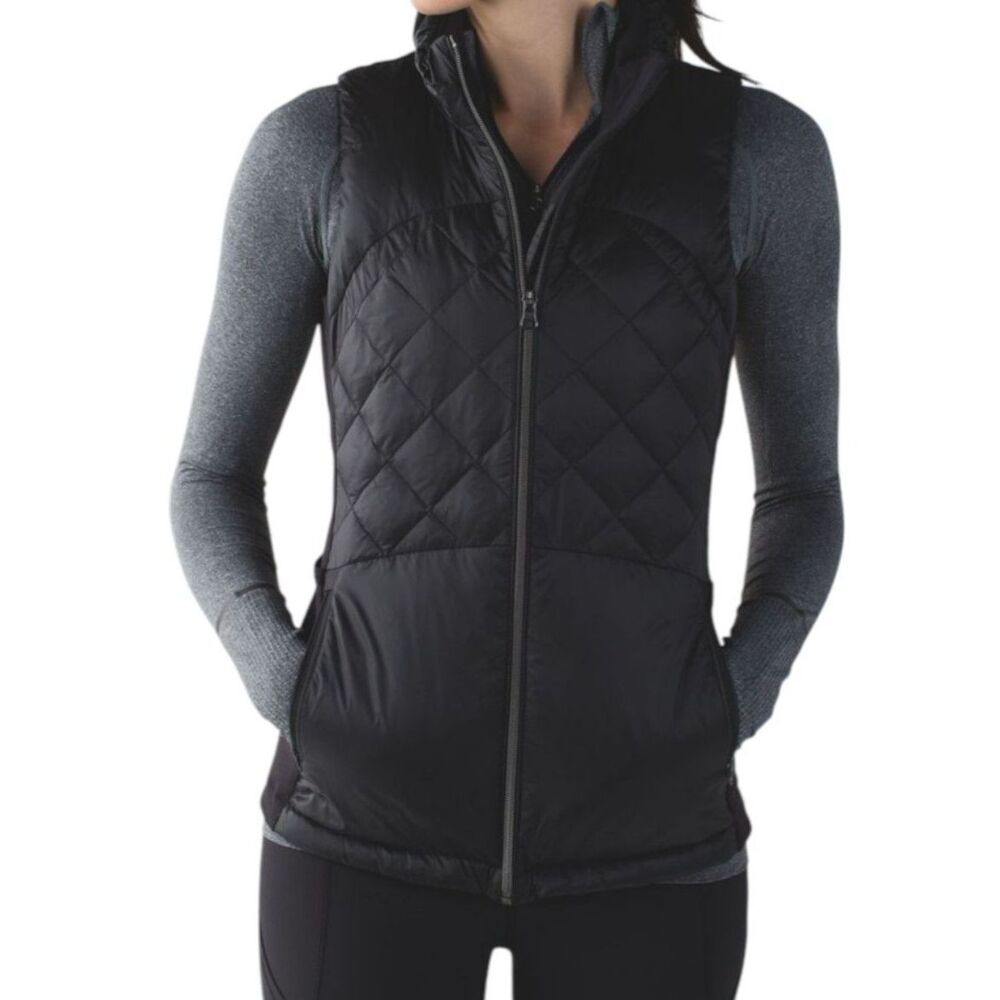 Lululemon Down For A Run Vest Black - Picture 1 of 9